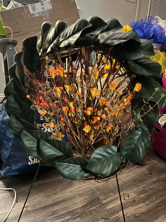 Leafy Green Wreath
