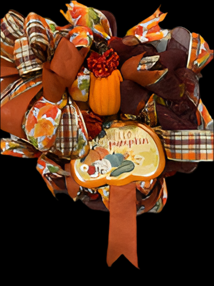 Pumpkin spice Wreath