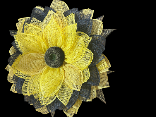 Black/Yellow Sunflower