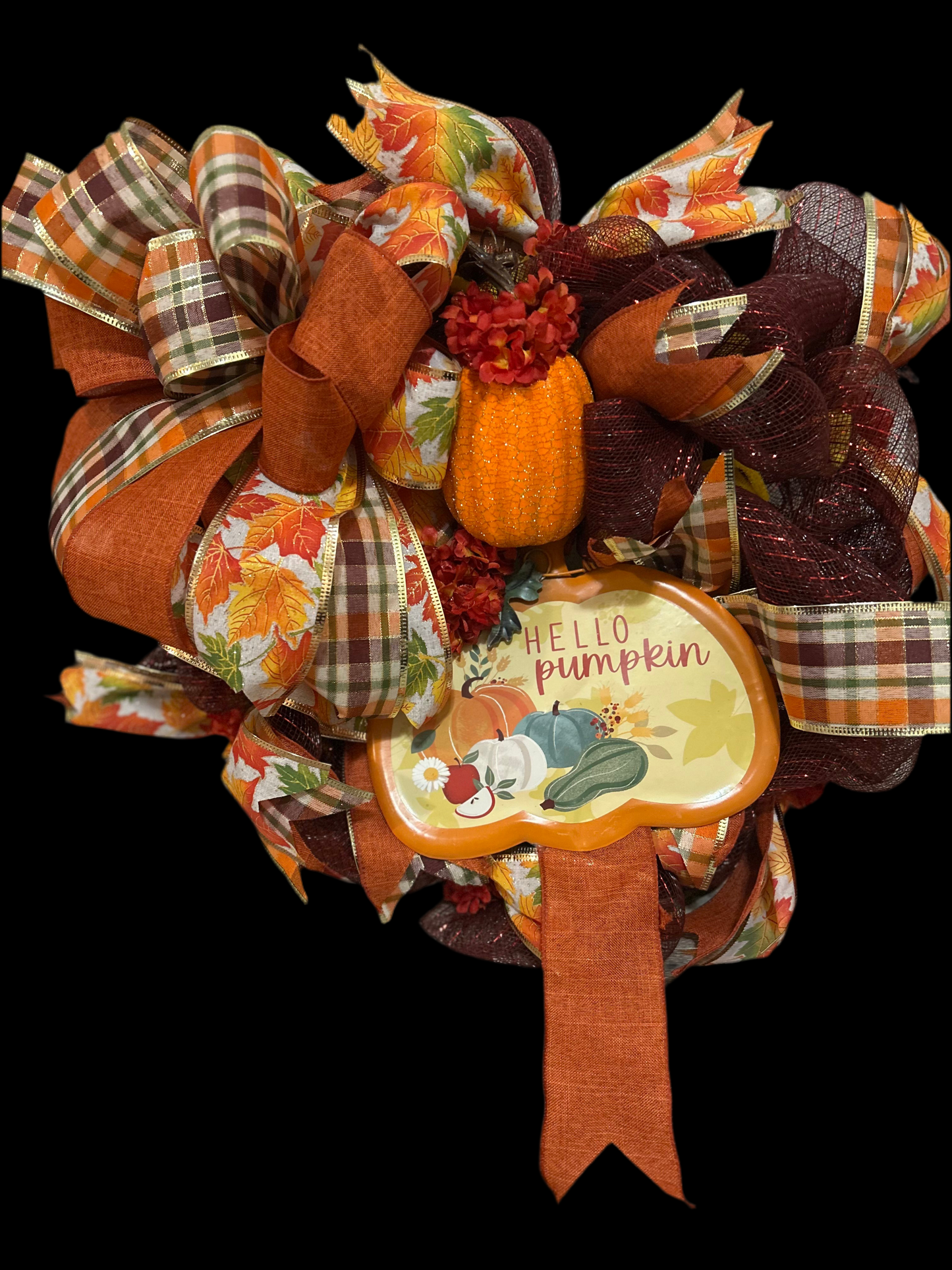 Pumpkin spice Wreath