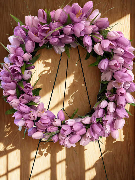 Beautiful lavender Wreath