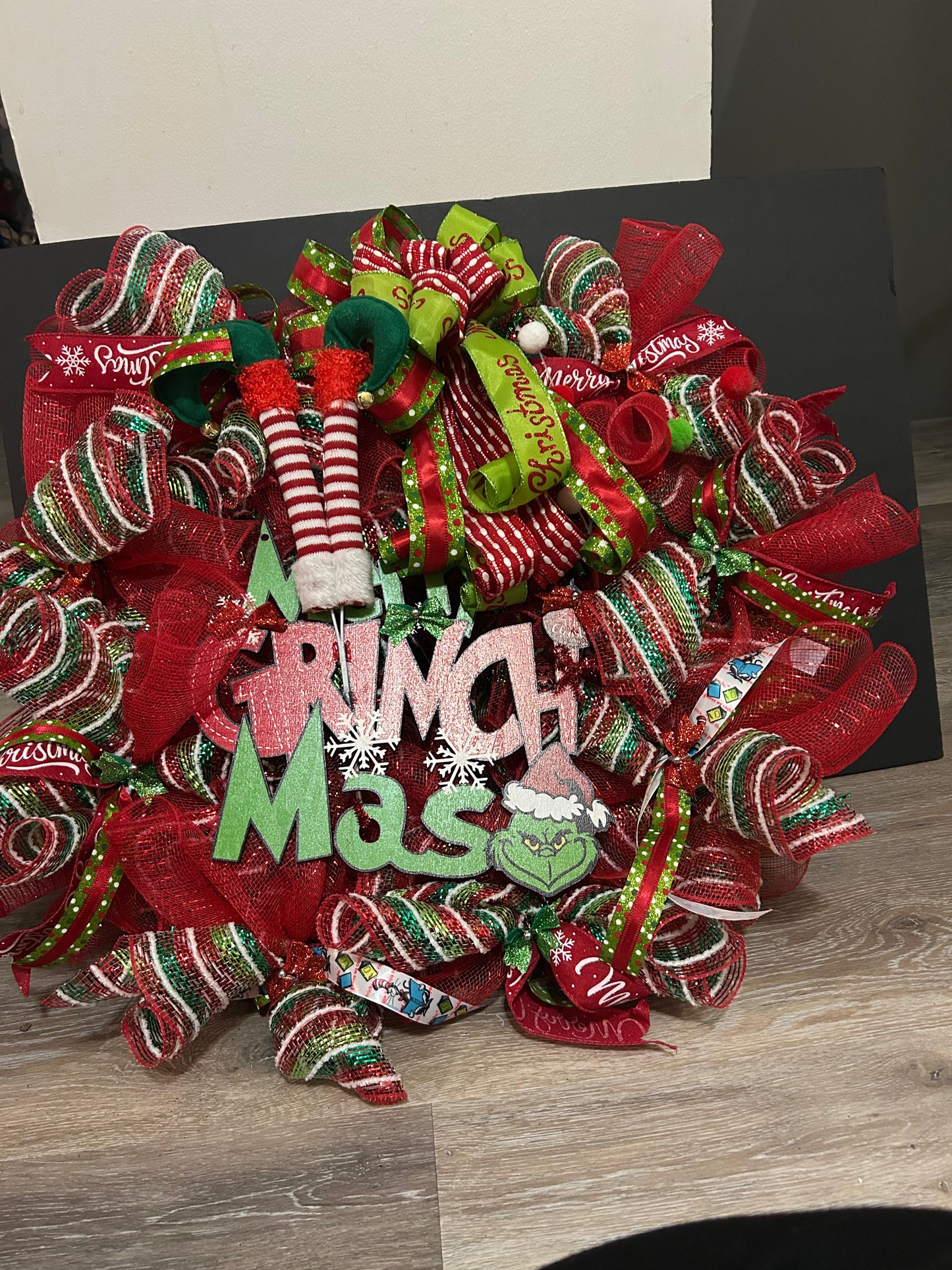 Grinch Wreath-Large