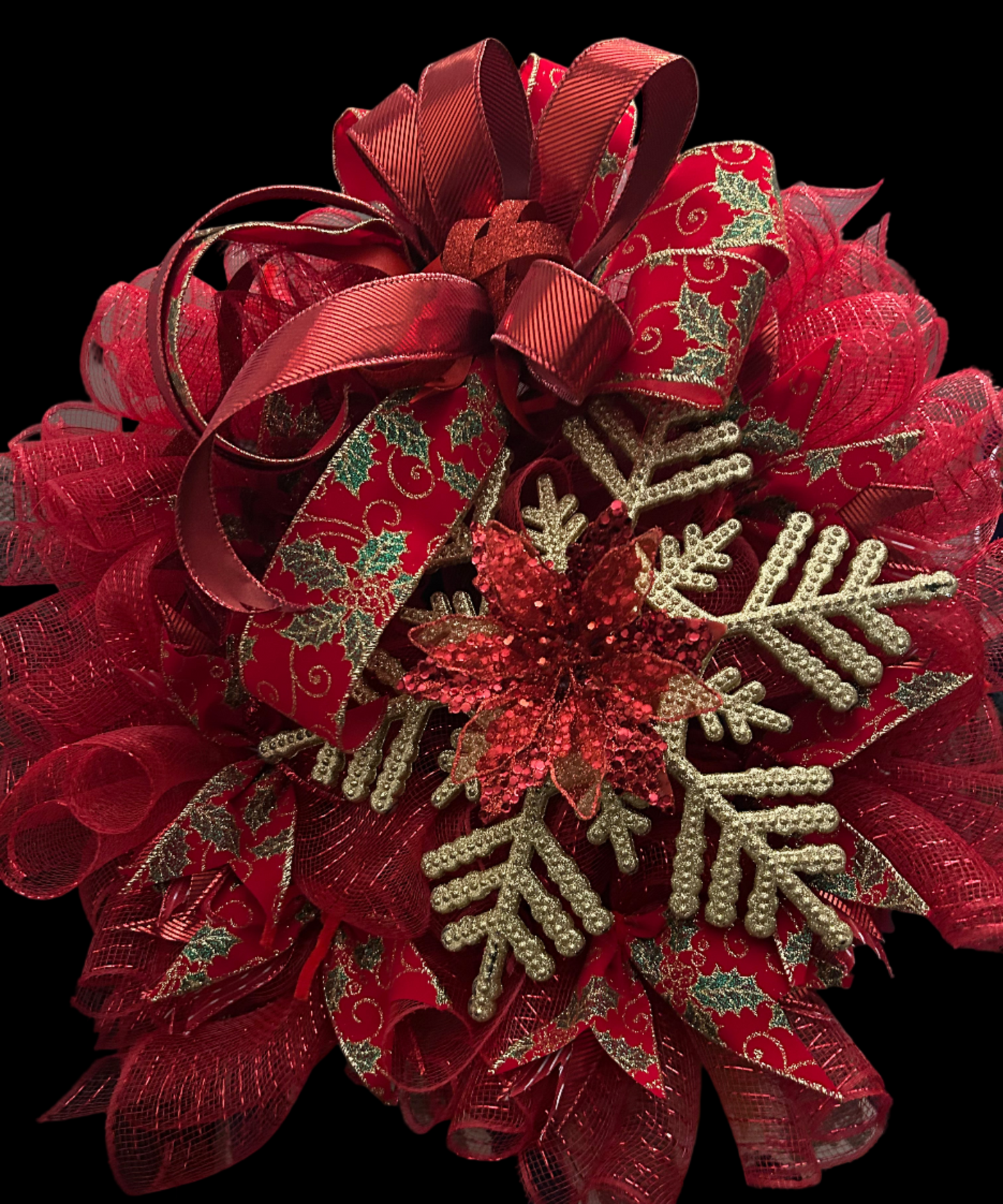 Red Green Wreath