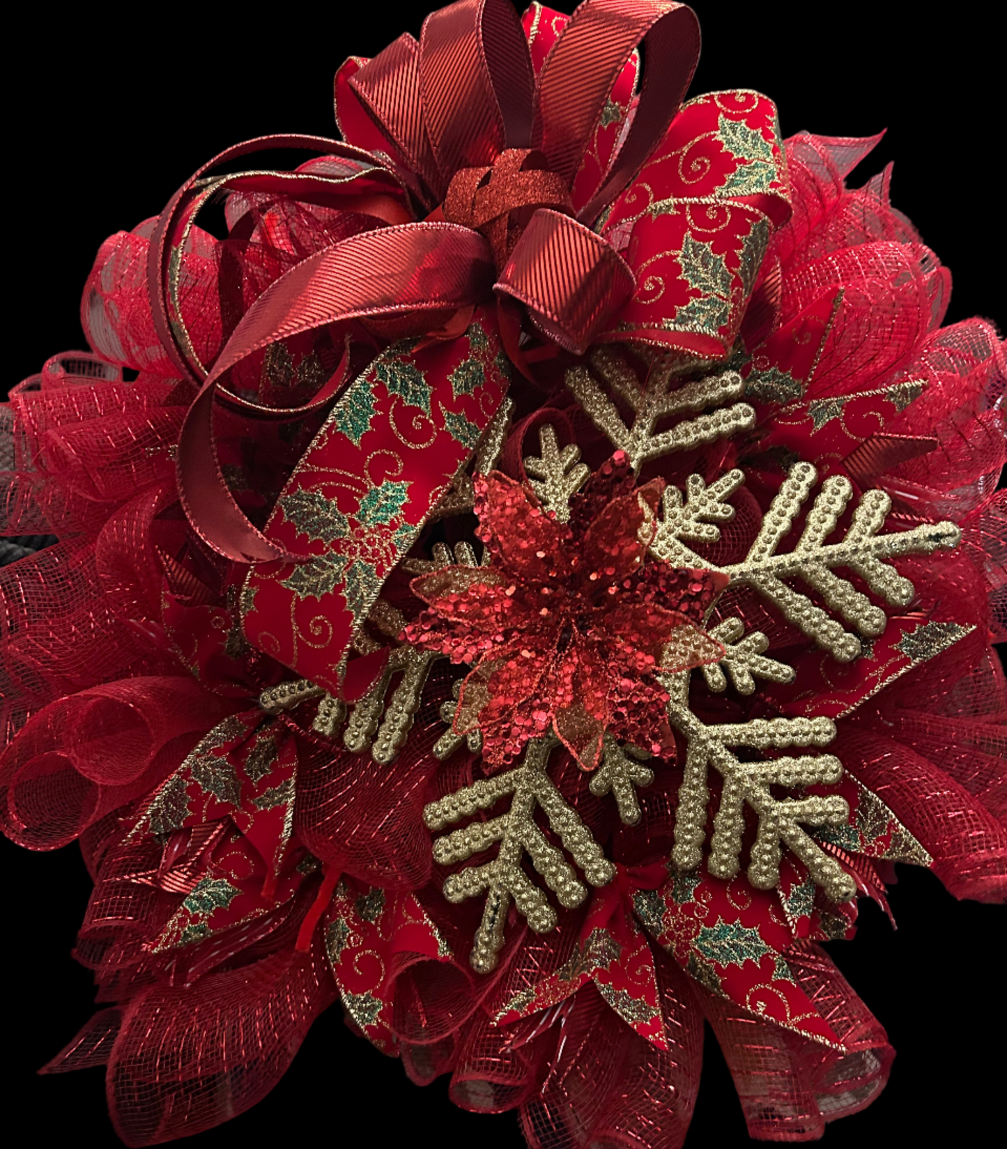 Red Green Wreath