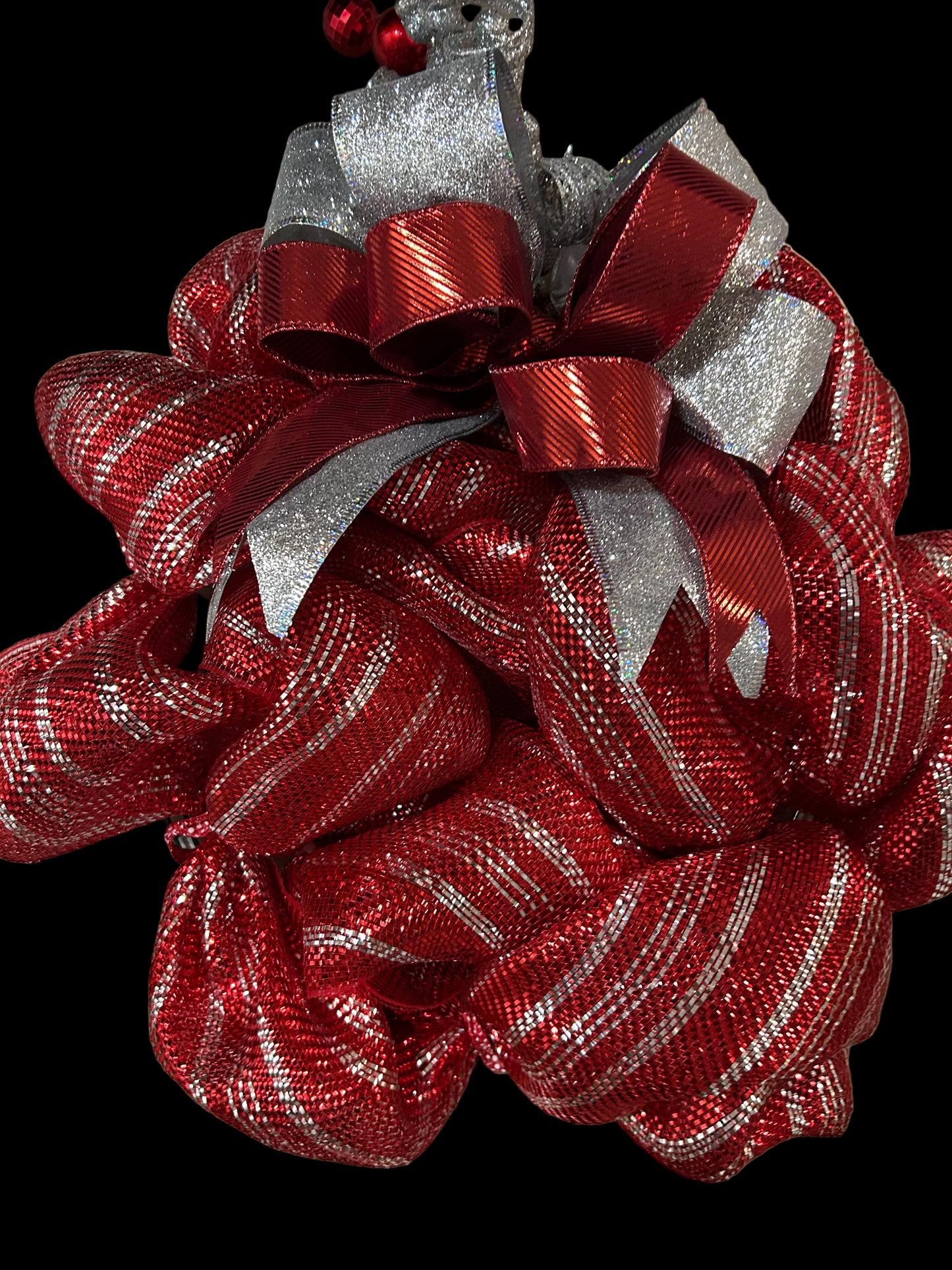 Red& SilverXmas Wreath